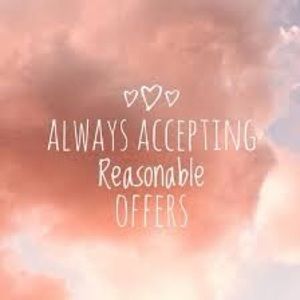 Always accepting offers!